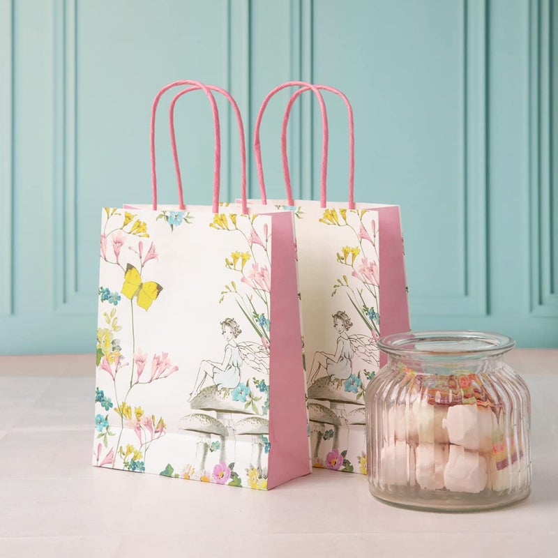 Talking Tables Truly Fairy Paper Treat Bags With Handles (8 Pack), Multicolor - Image 3